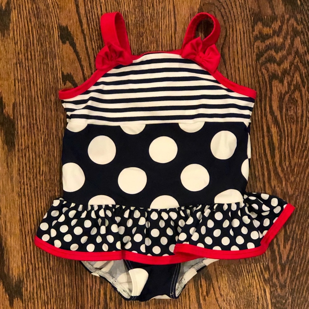 One piece bathing suit
